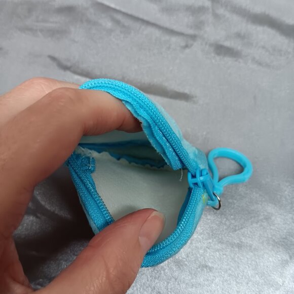 Care Bears Coin Purse Keychain Clip Tenderheart Pink Cub 5 Inch Fandom Classic - Picture 3 of 5